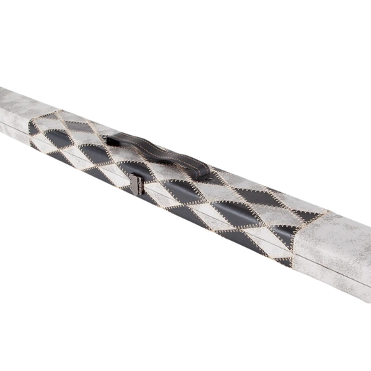 Britannia 3/4 Grey with Black Diamond Cue Case