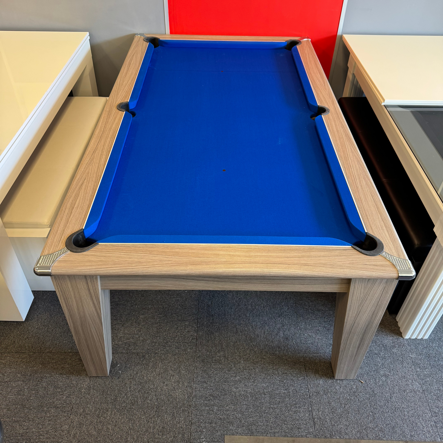 The Richmond Pool Dining Table - Driftwood
