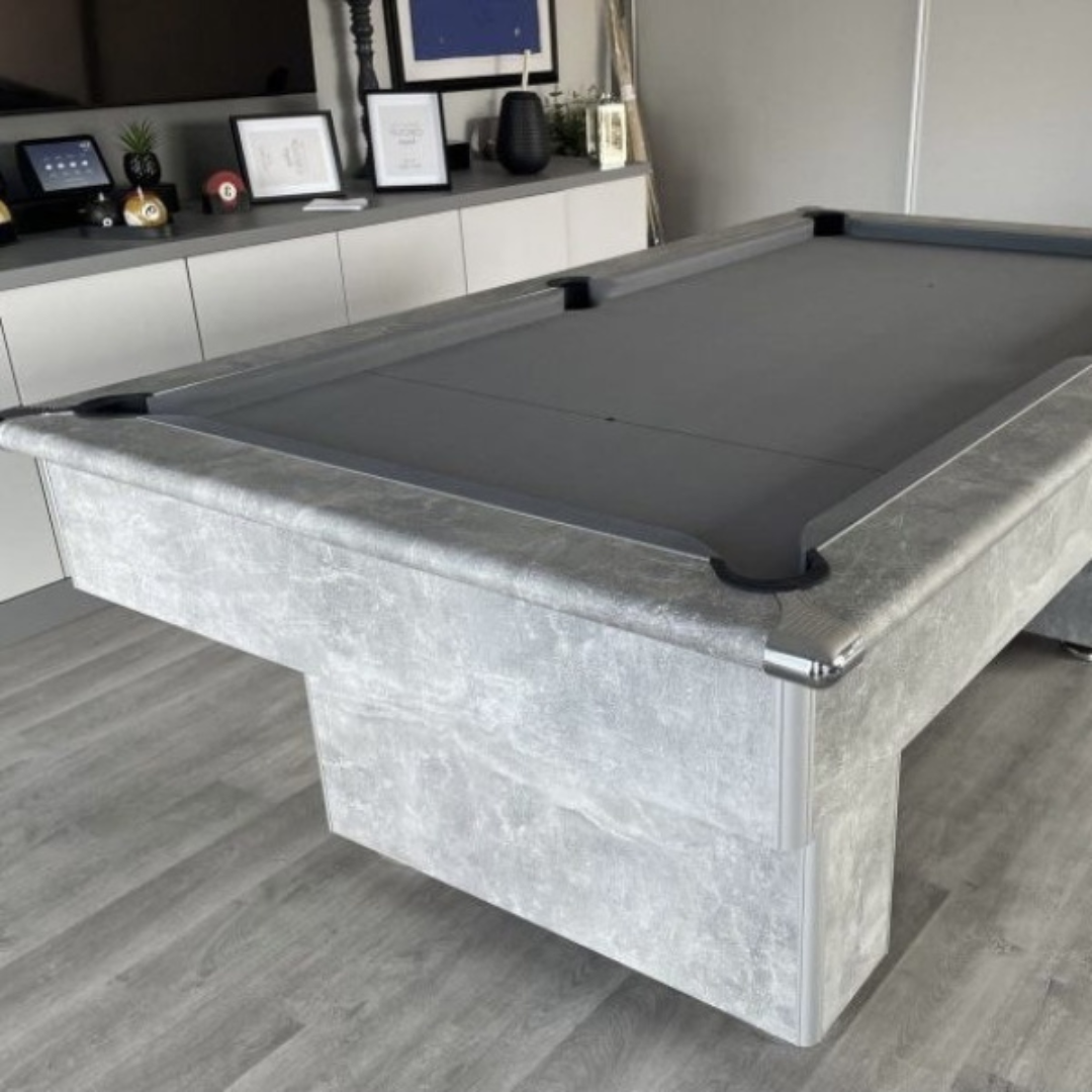 The Leyburn Pool Table - Italian Grey - 7ft