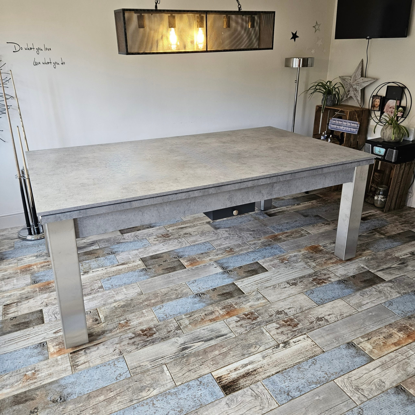 FMF Elixir Pool Dining Table - Concrete