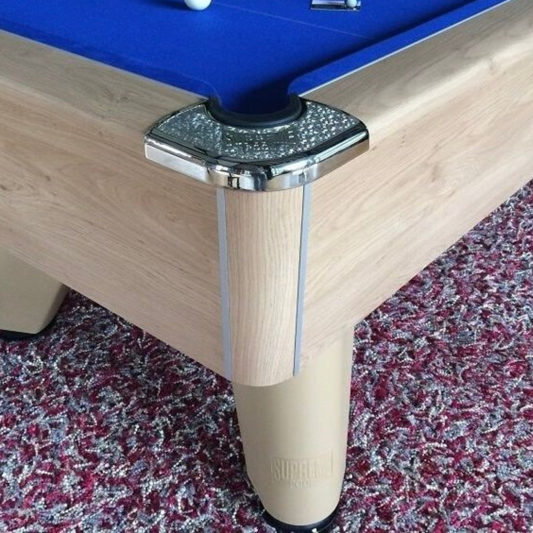 Supreme Winner Pool Table - Oak - 7ft