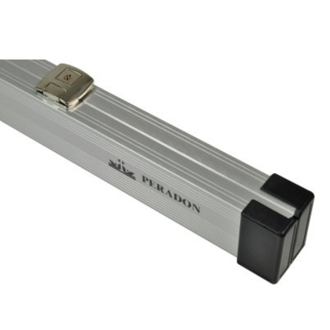 Peradon Silver Aluminium 1 Piece Cue Case