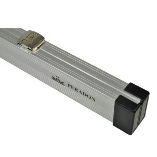 Peradon Silver Aluminium 1 Piece Cue Case