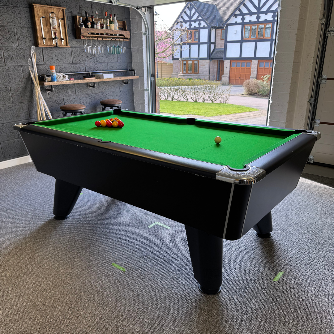 Supreme Winner Pool Table - Black Pearl