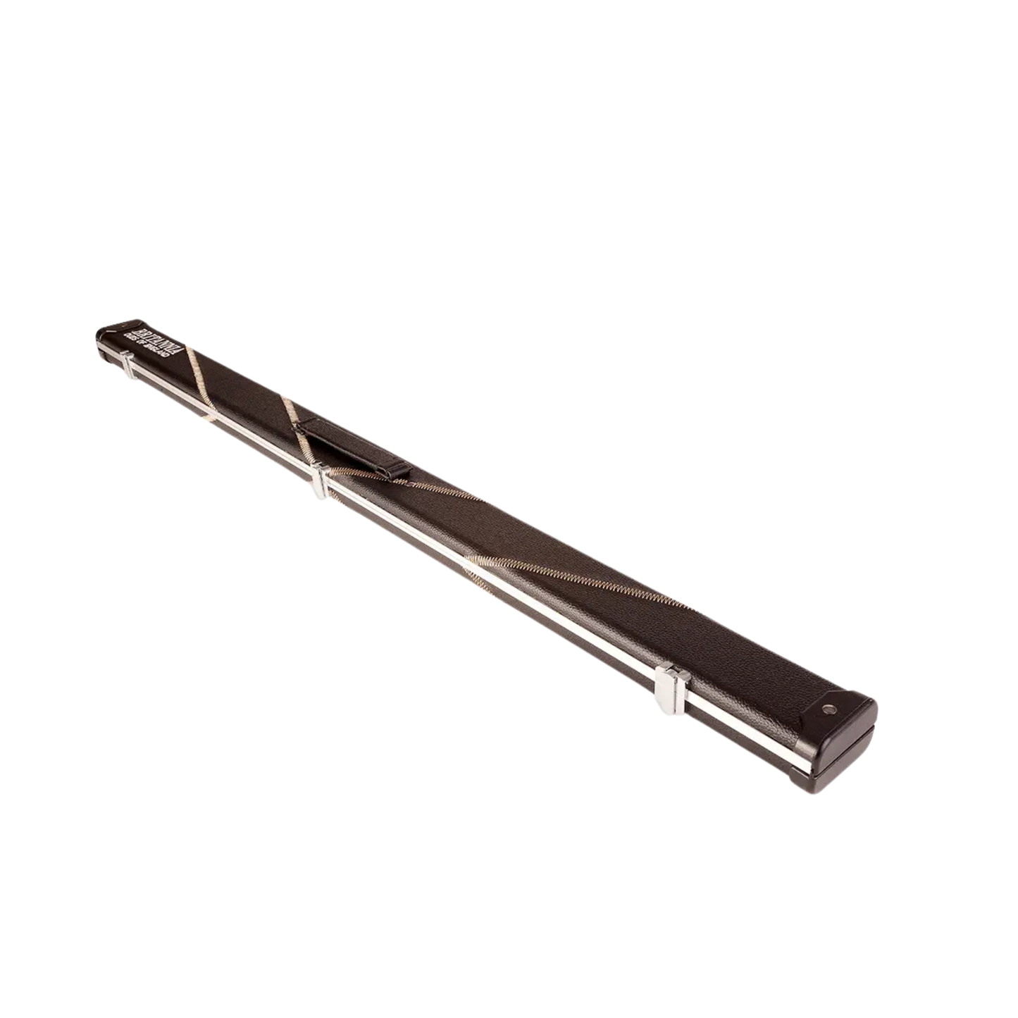 Britannium 3/4 Black Leatherette & Aluminium Cue Case
