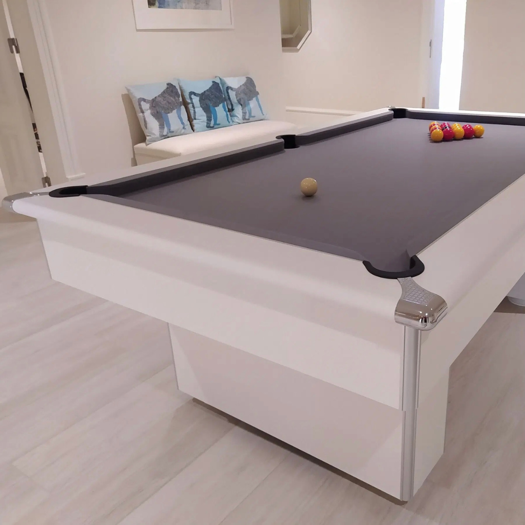 The Leyburn Pool Table - White