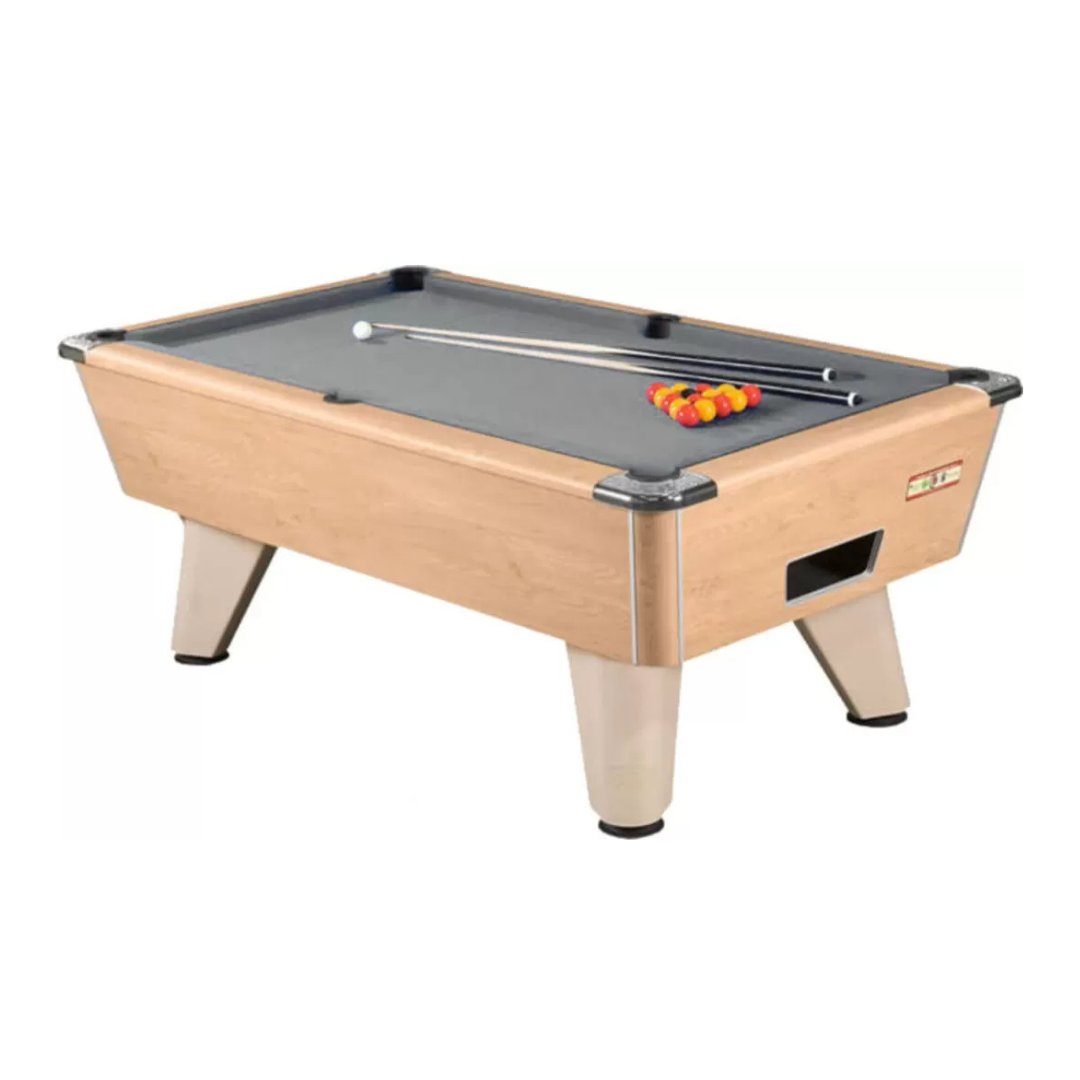 Supreme Winner Pool Table - Oak - 7ft
