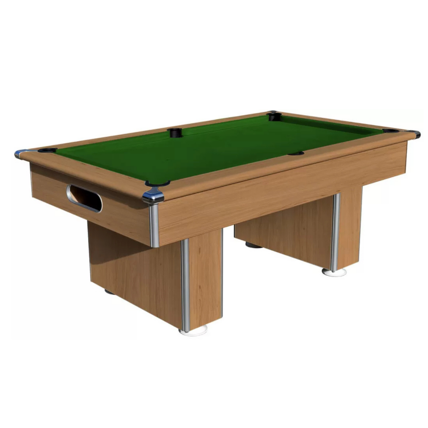 The Leyburn Pool Table - Oak - 7ft