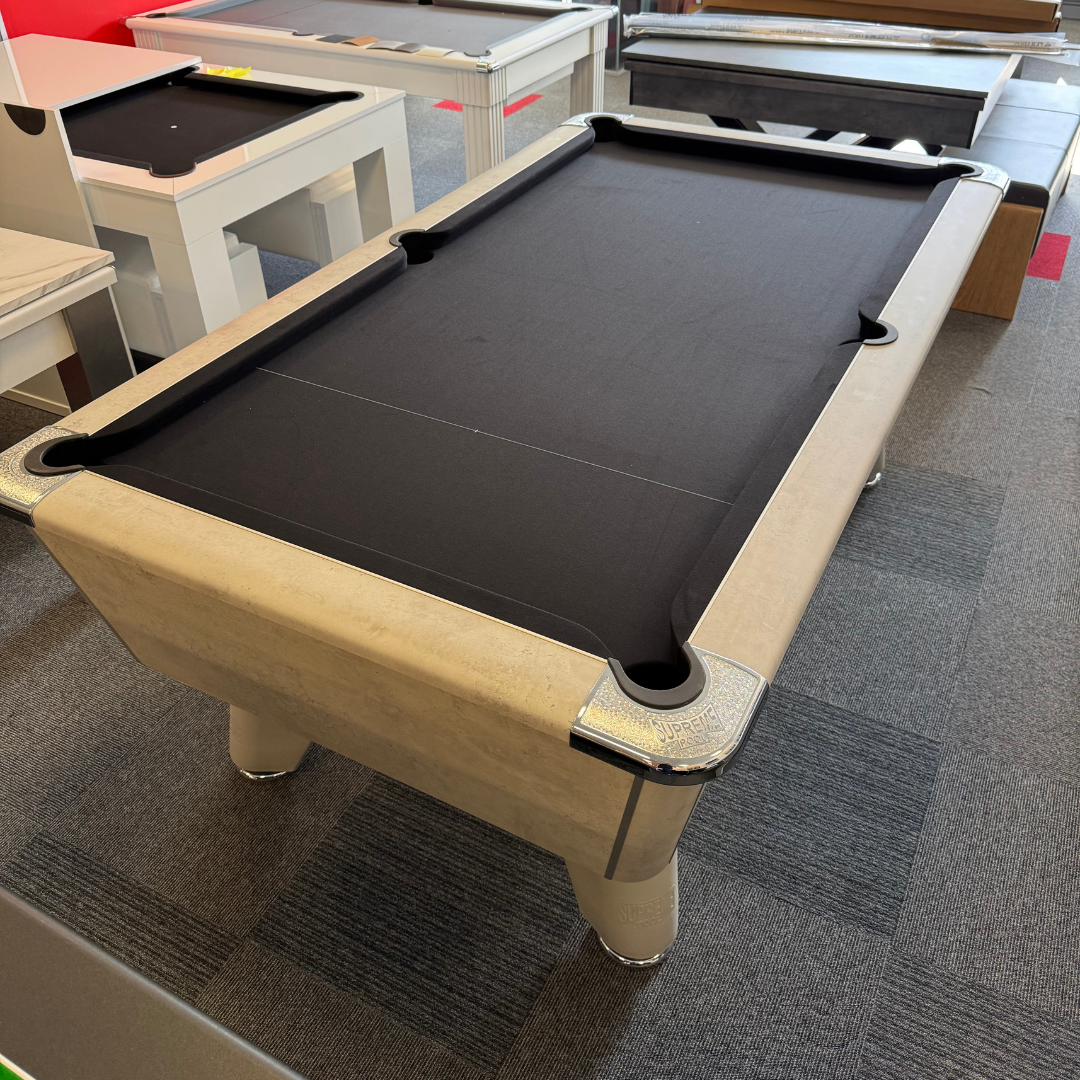 Supreme Winner Pool Table - Concrete - 7ft