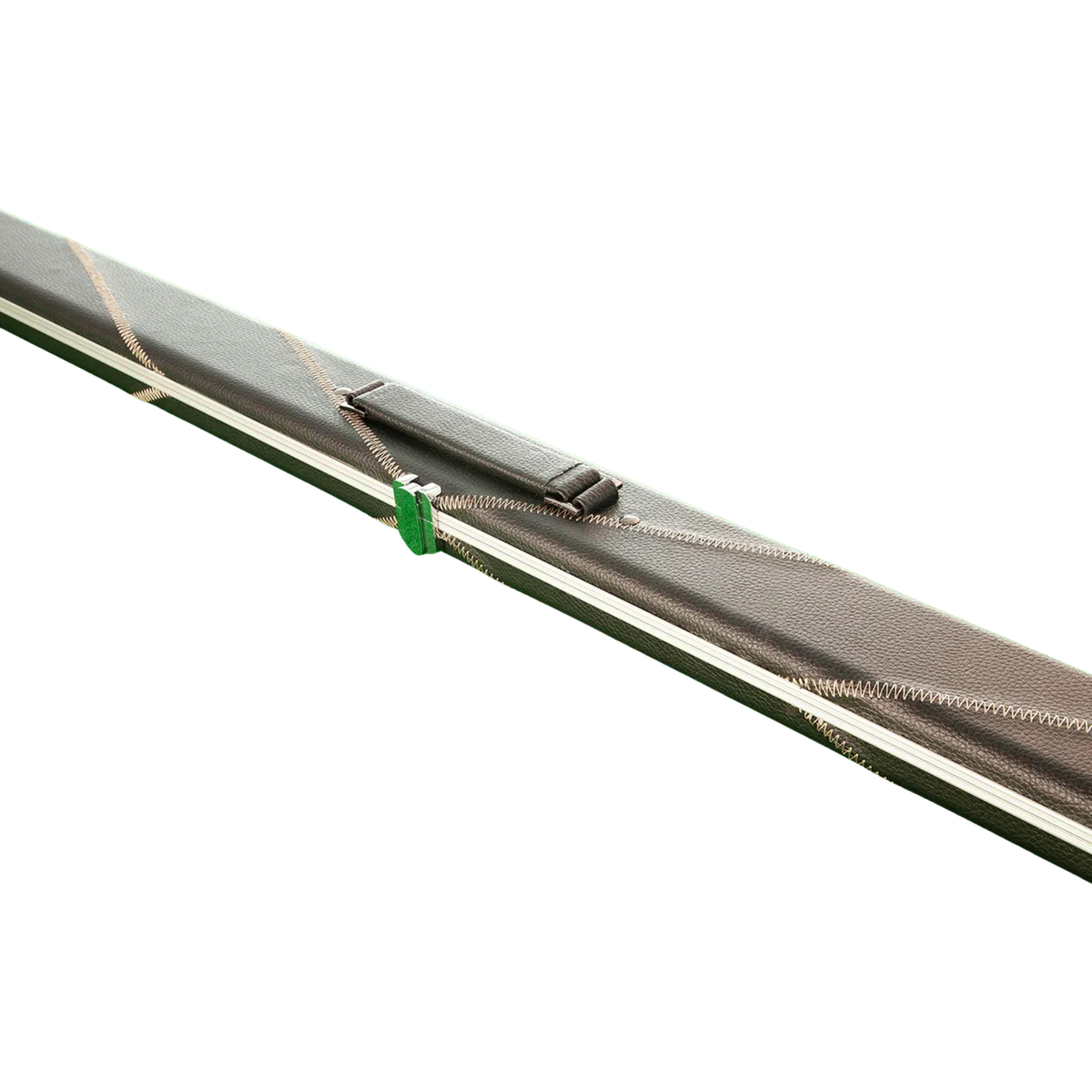 Britannium 3/4 Black Leatherette & Aluminium Cue Case