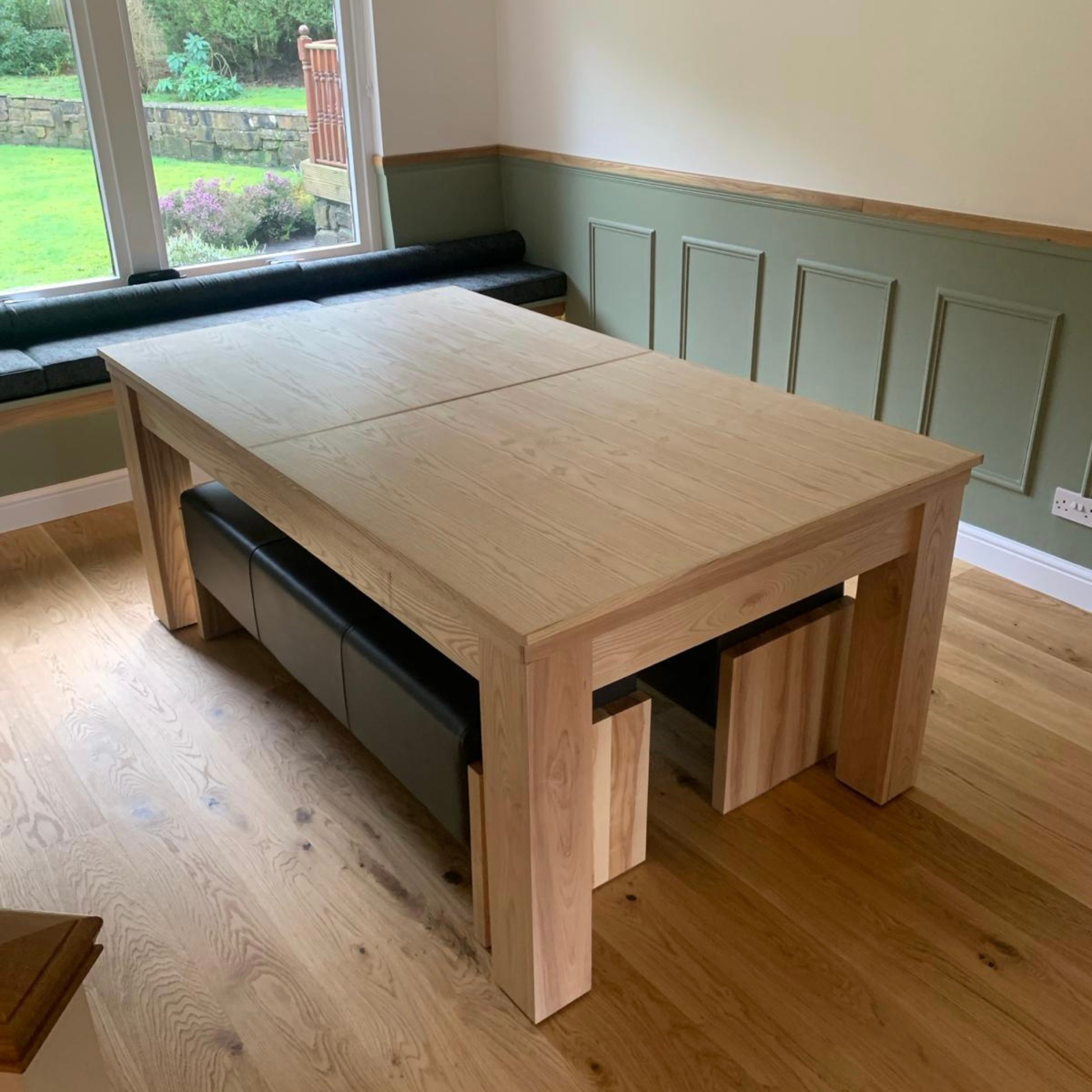 FMF Elixir Pool Dining Table - Natural Ash