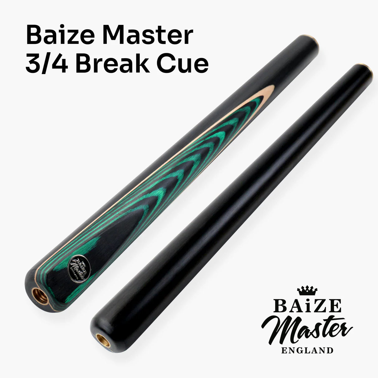 Baize Master Green Crusher 57 Inch ¾ Joint English Pool Break Cue - 11mm Tip – For Breaking Only (Copy) (Copy)