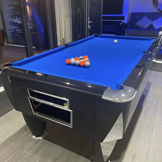 SAM Atlantic Champion Pool Table - Gloss Black