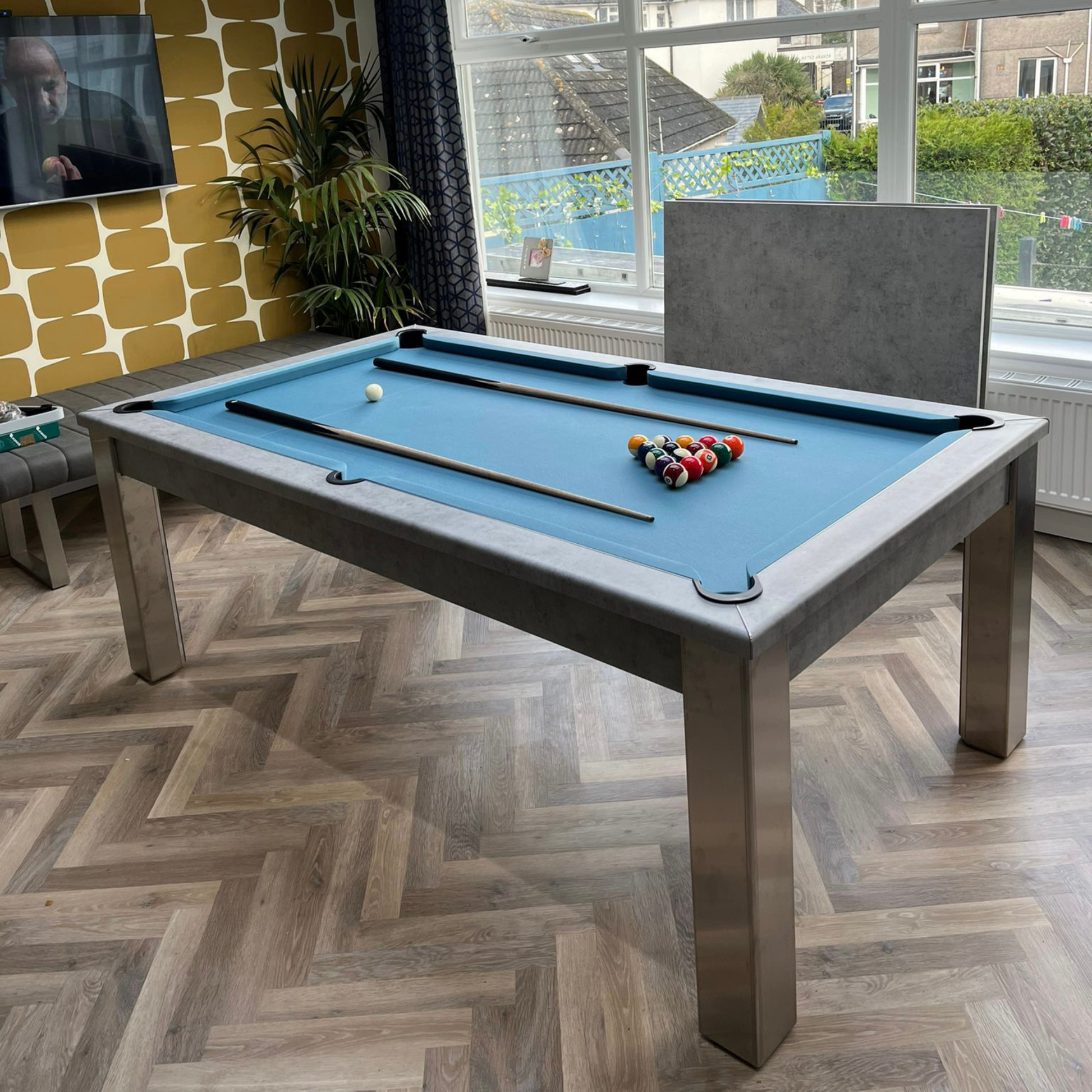 FMF Elixir Pool Dining Table - Concrete