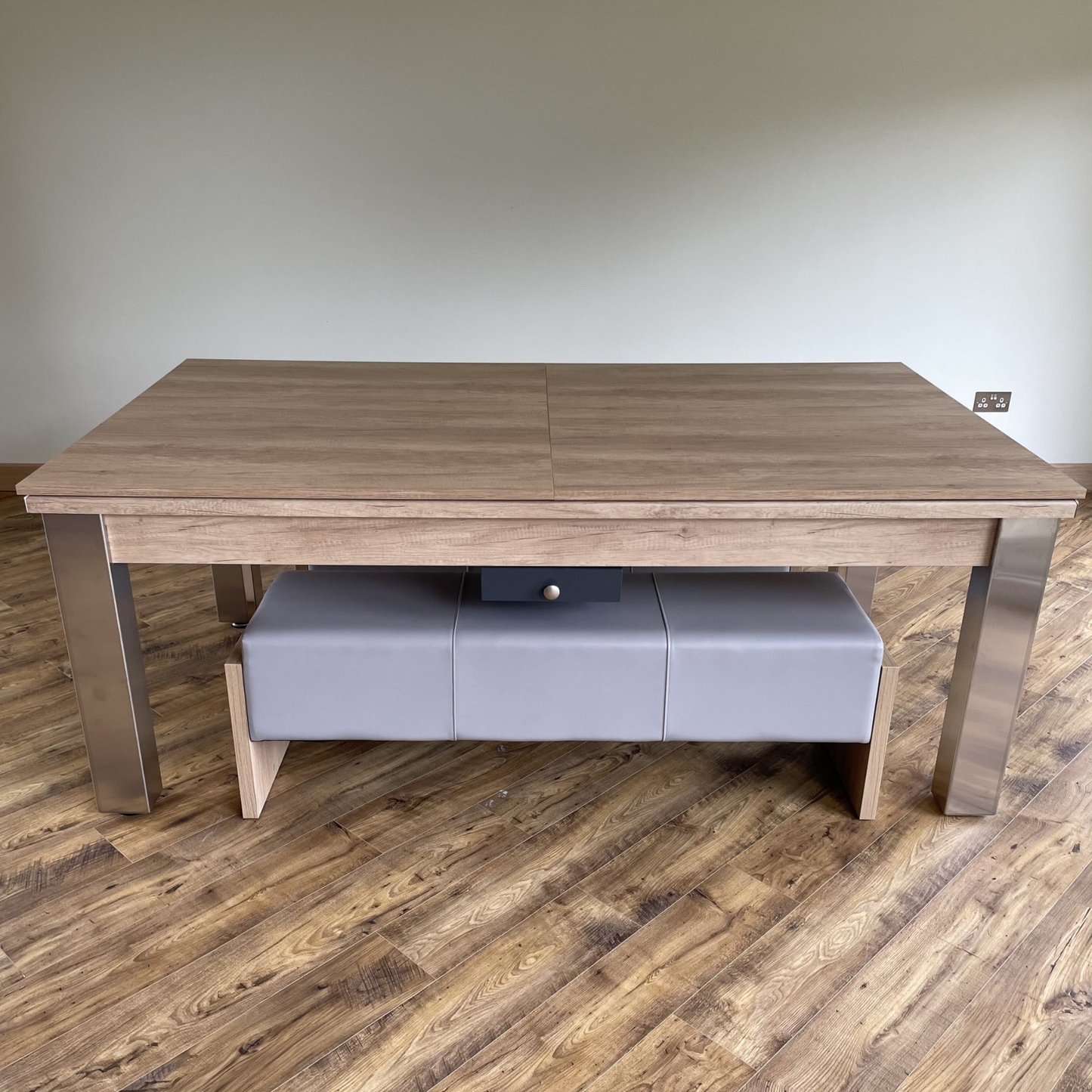 FMF Elixir Pool Dining Table - Nebraska Oak - 7ft