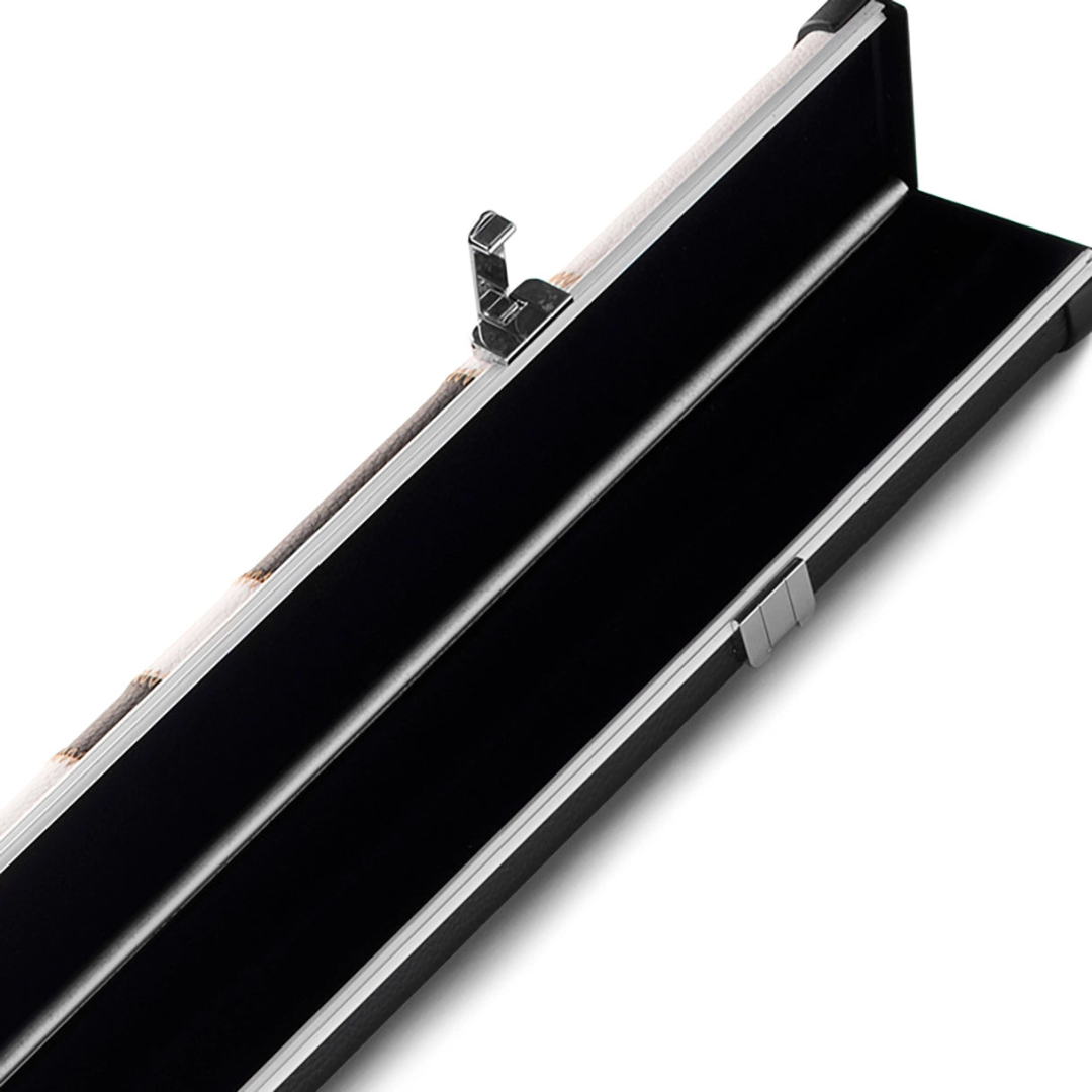 Peradon 3/4 Halo Cue Case - Black and White Patch