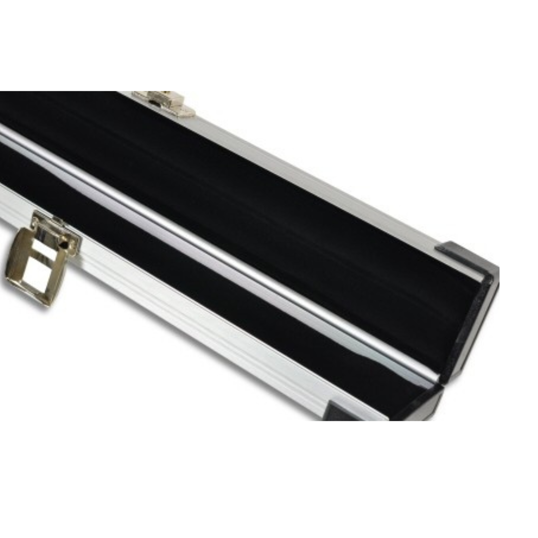 Peradon Silver Aluminium 1 Piece Cue Case