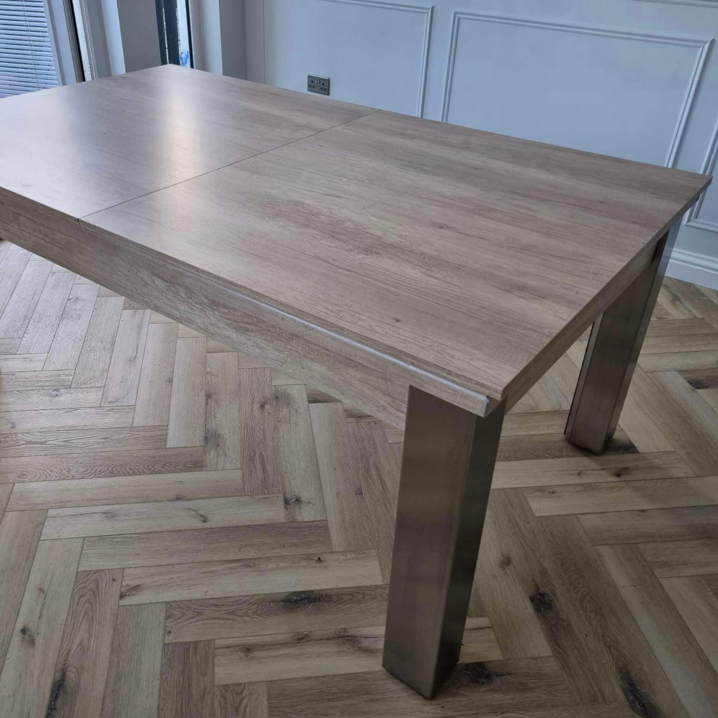 FMF Elixir Pool Dining Table - Nebraska Oak - 7ft