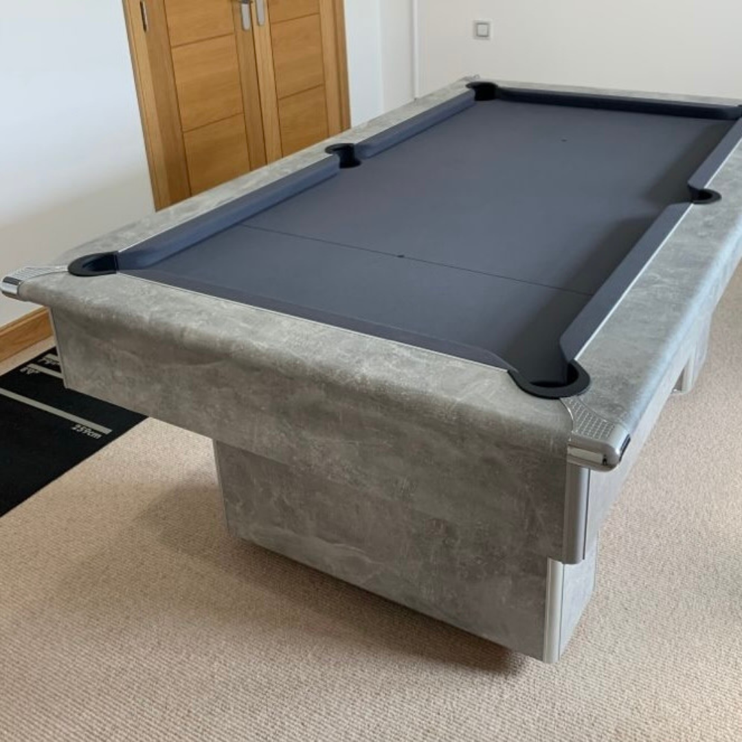 The Leyburn Pool Table - Italian Grey - 7ft