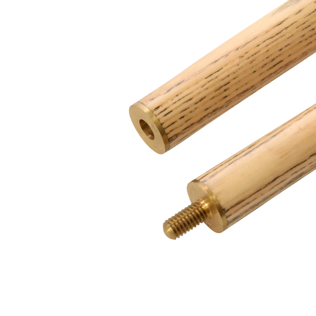 Pro 147 Windsor 2 Piece Ash Snooker Pool Cue and Case Set - 57inch 9.5mm Tip