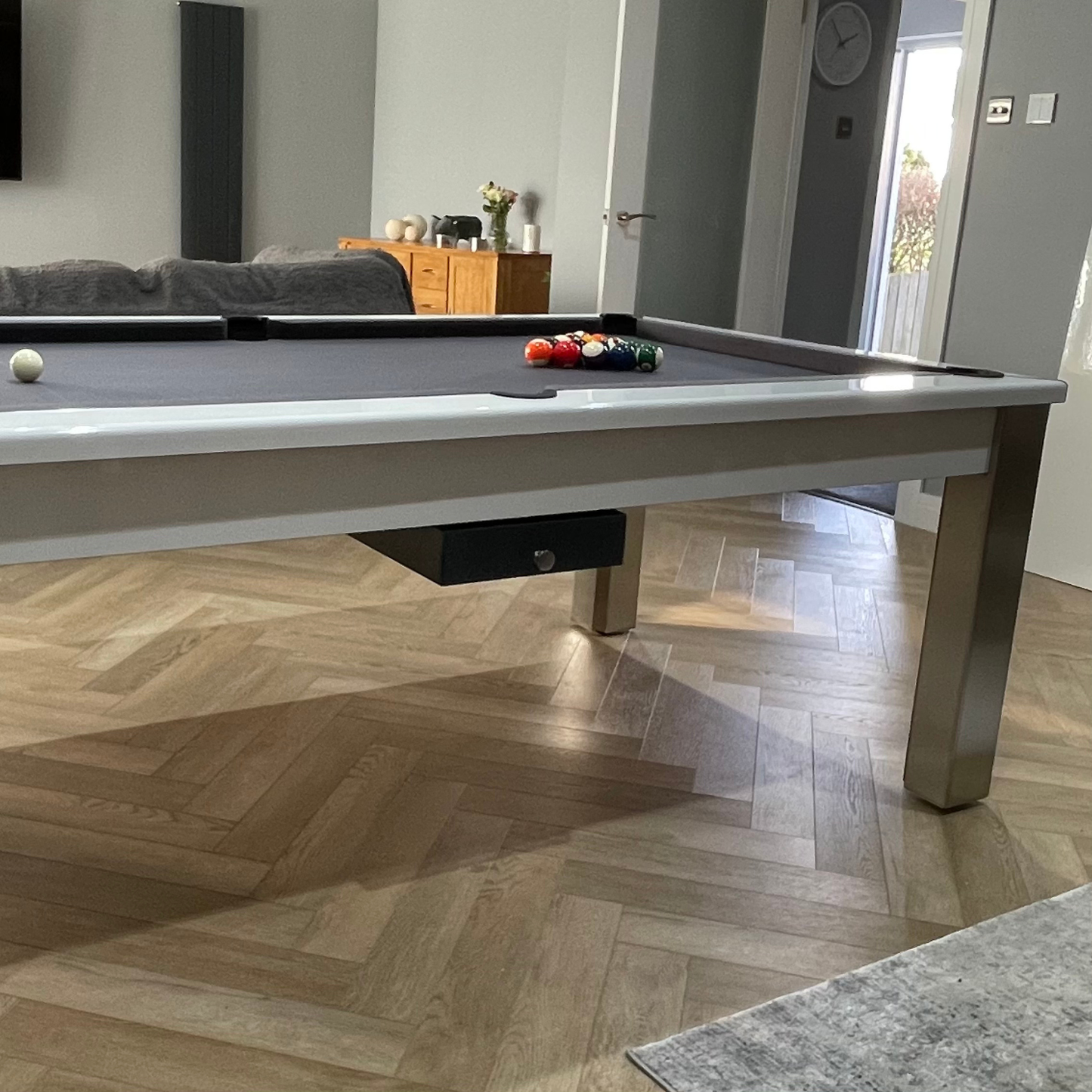 FMF Elixir Pool Dining Table - Gloss White