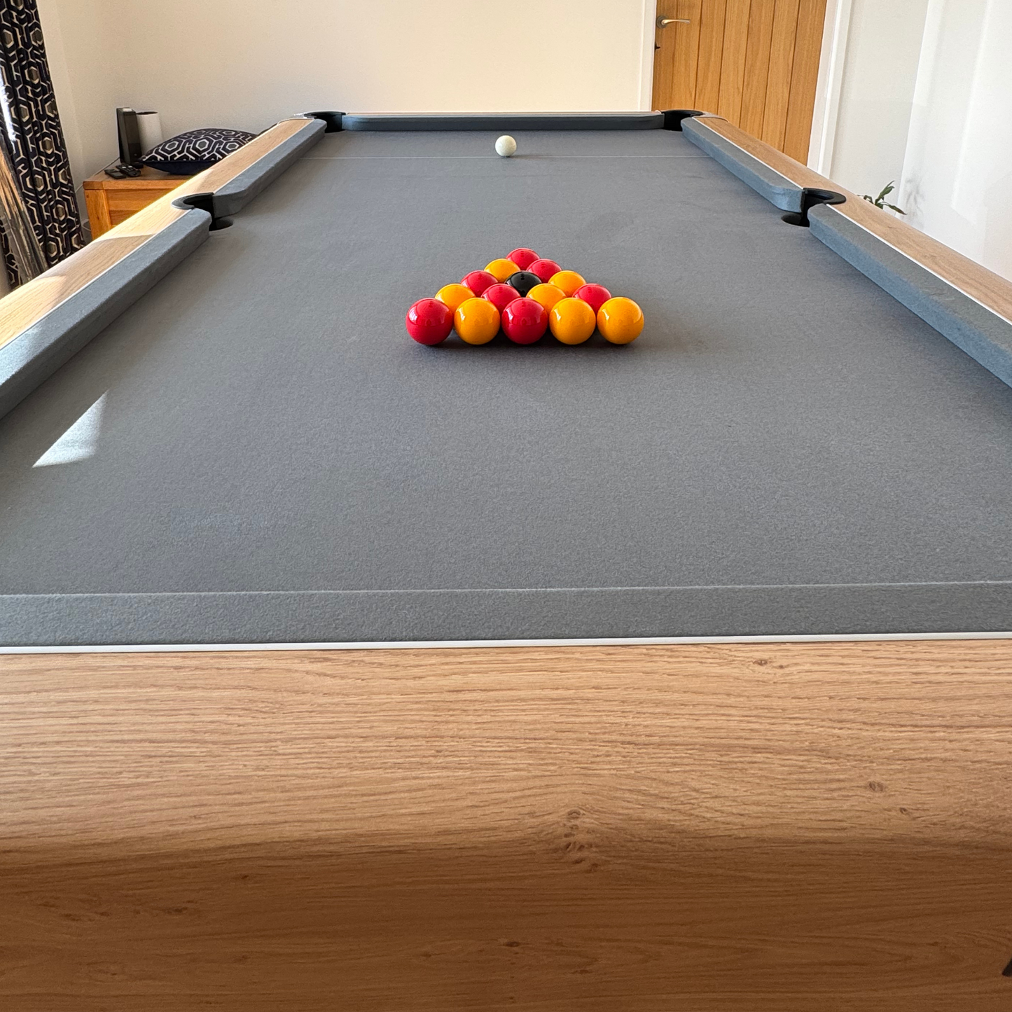 Supreme Winner Pool Table - Oak - 7ft