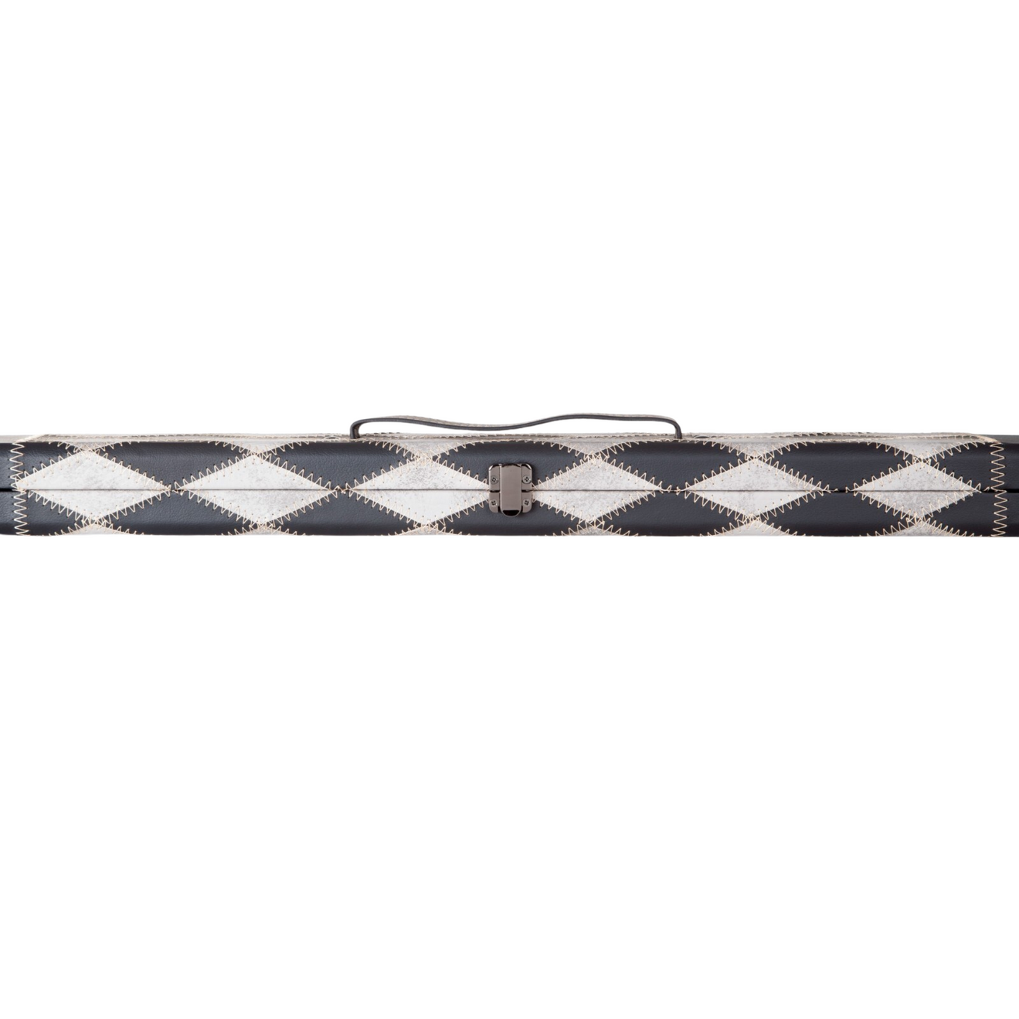 Britannia Black & Grey Diamond 3/4 Jointed Pool/Snooker Cue Case