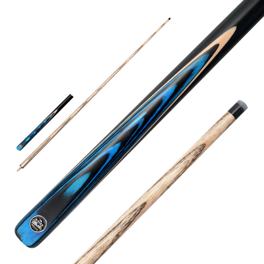 Baize Master Blue Crusher 57 Inch ¾ Joint English Pool Break Cue - 11mm Tip – For Breaking Only