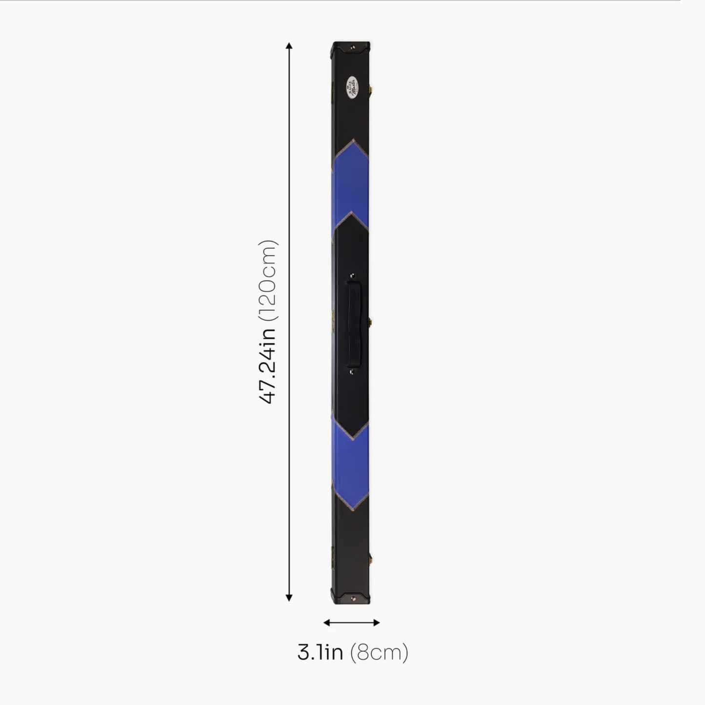 Baize Master Arrow 3/4 Deluxe Snooker Pool Cue Case - 9 Colours