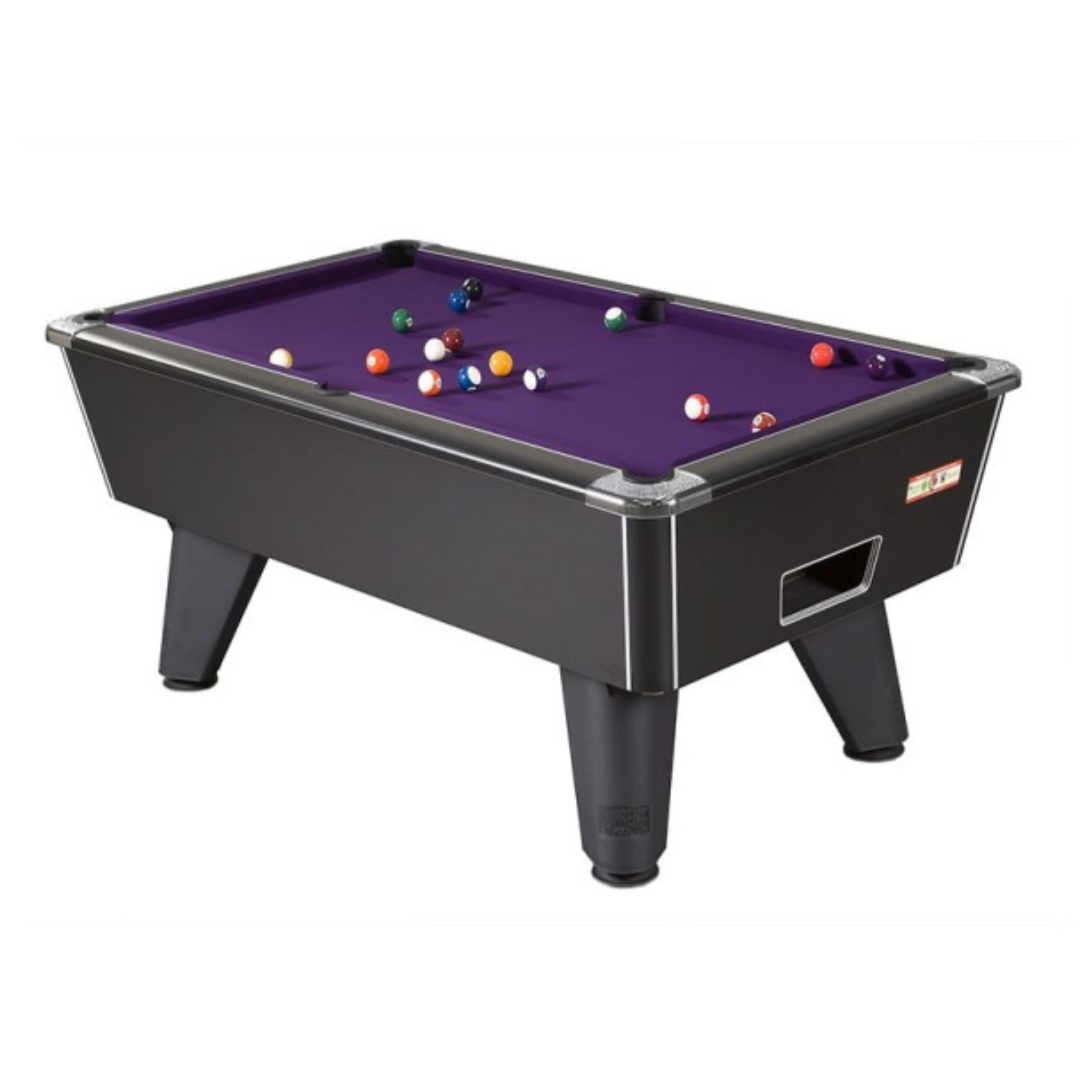 Supreme Winner Pool Table - Black Pearl