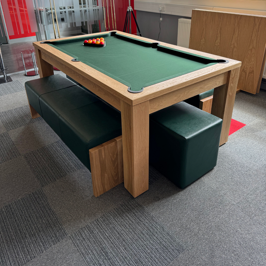 FMF Elixir Pool Dining Table - Natural Oak