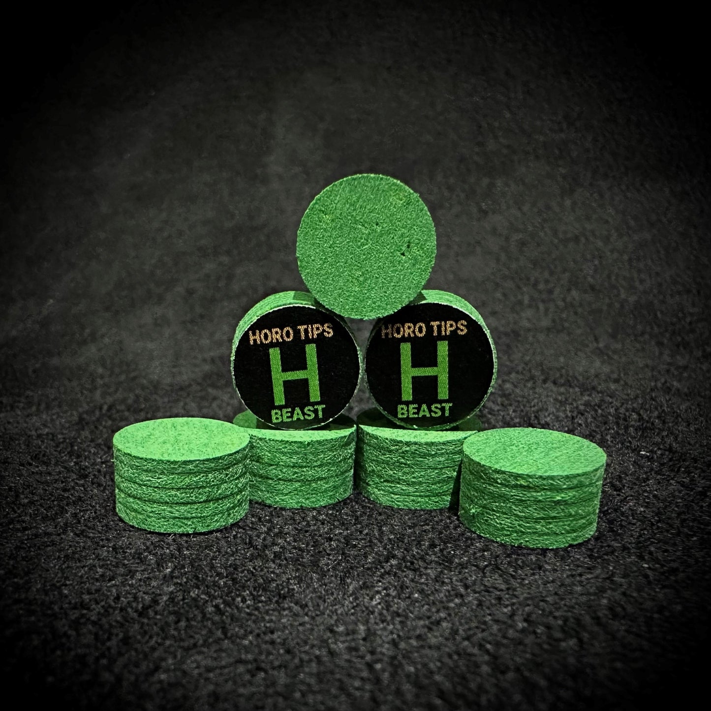 HORO 10mm English 8 Ball Cue Tip with 5 Layers - All Grades