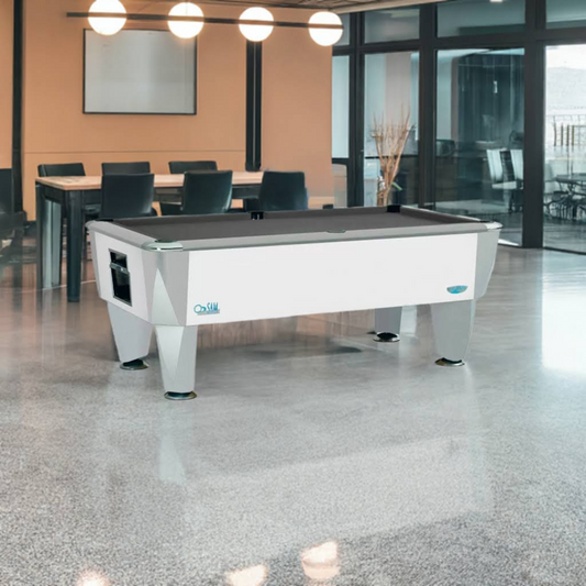 SAM Atlantic Champion Pool Table - Matt White