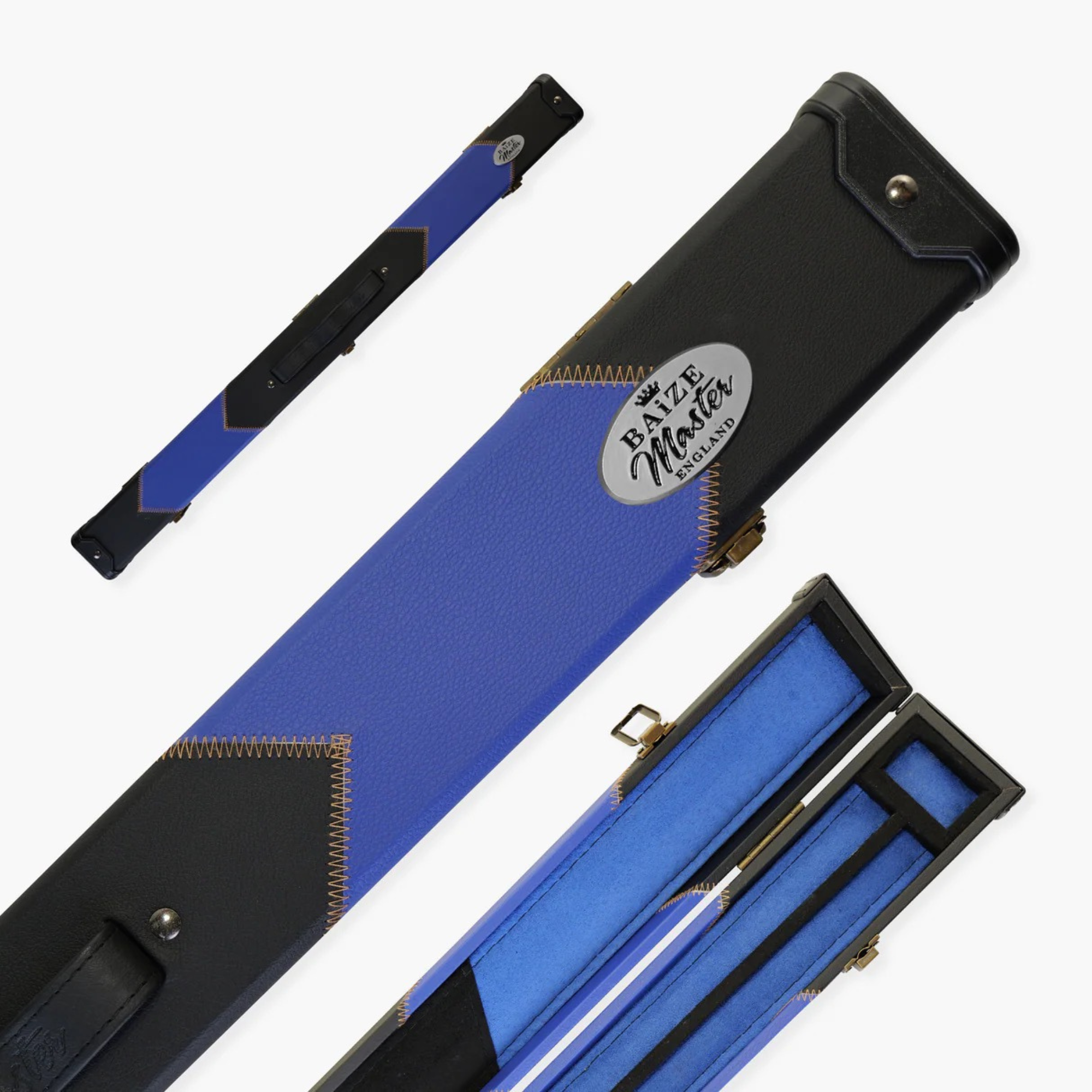 Baize Master Deluxe ARROW 2-Piece Snooker/Pool Cue Case - 8 Colours