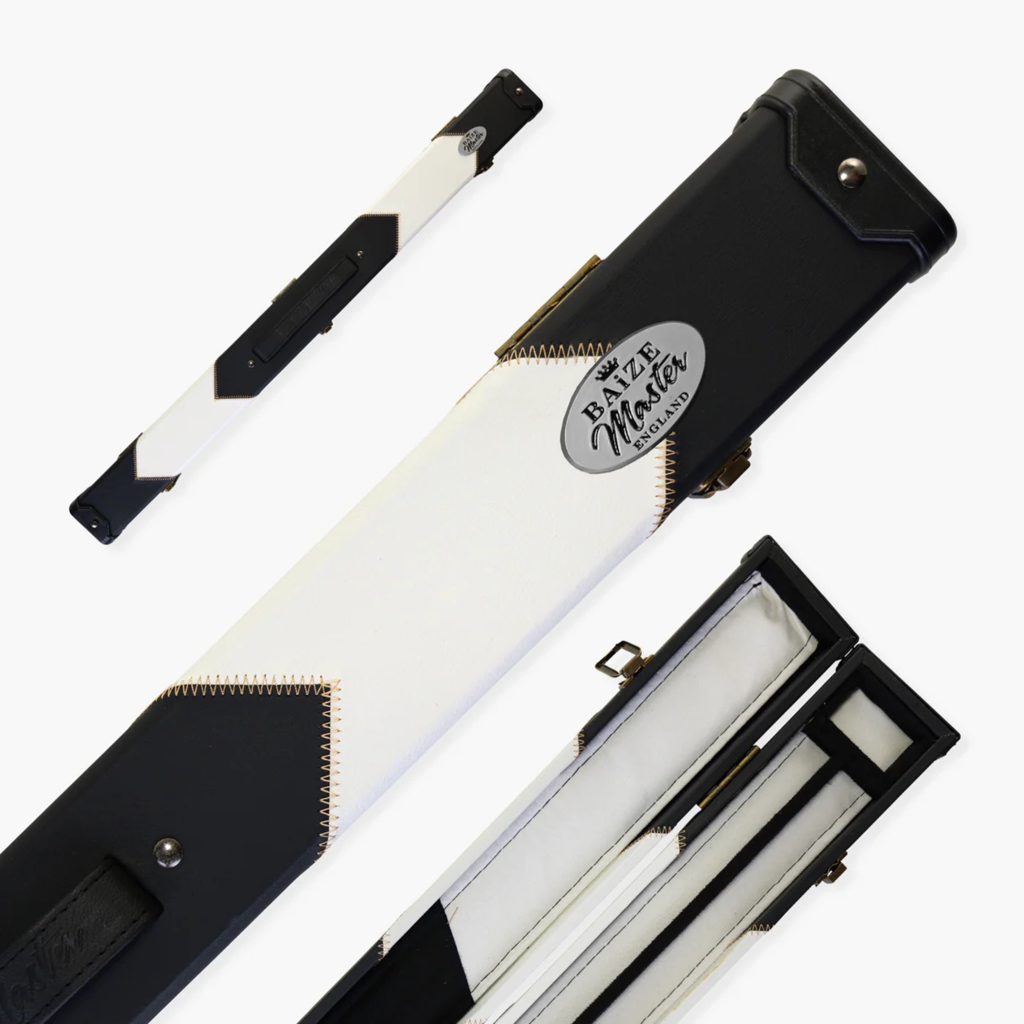 Baize Master Deluxe ARROW 2-Piece Snooker/Pool Cue Case - 8 Colours