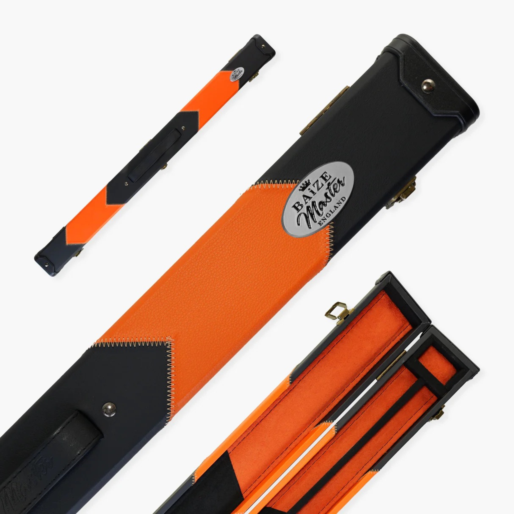 Baize Master Deluxe ARROW 2-Piece Snooker/Pool Cue Case - 8 Colours