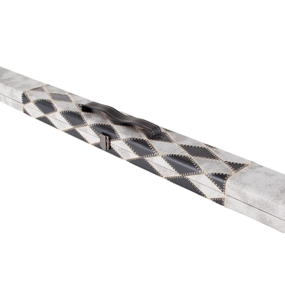 Britannia 3/4 Grey with Black Diamond Cue Case