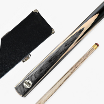 Pro 147 Windsor 2 Piece Ash Snooker Pool Cue and Case Set - 57inch 9.5mm Tip