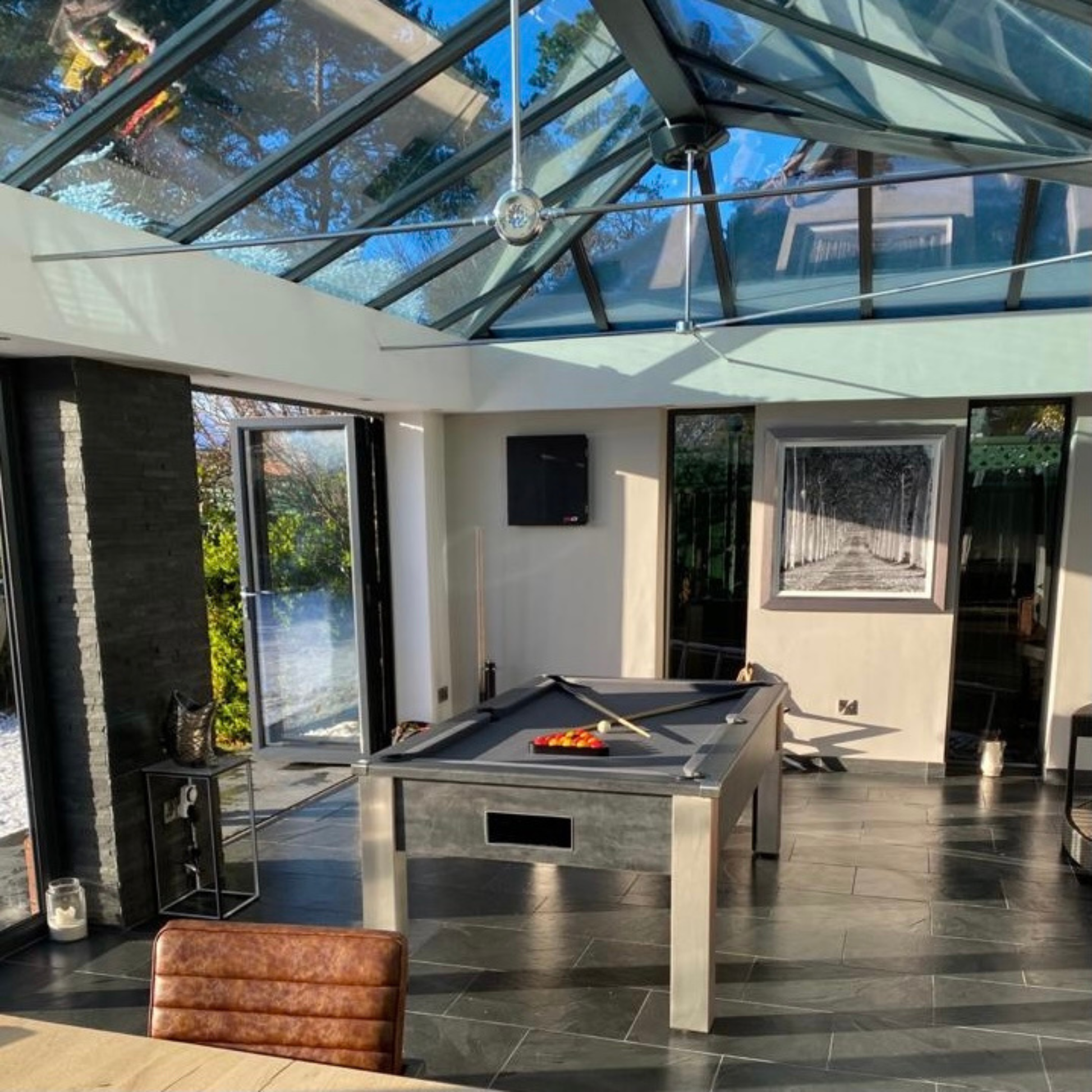 FMF Spirit Pool Table - Anthracite