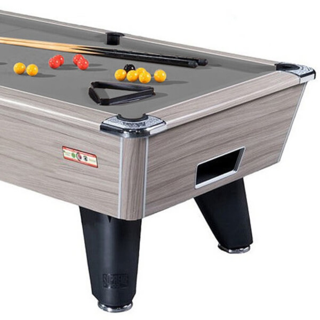 Supreme Winner Pool Table - Driftwood