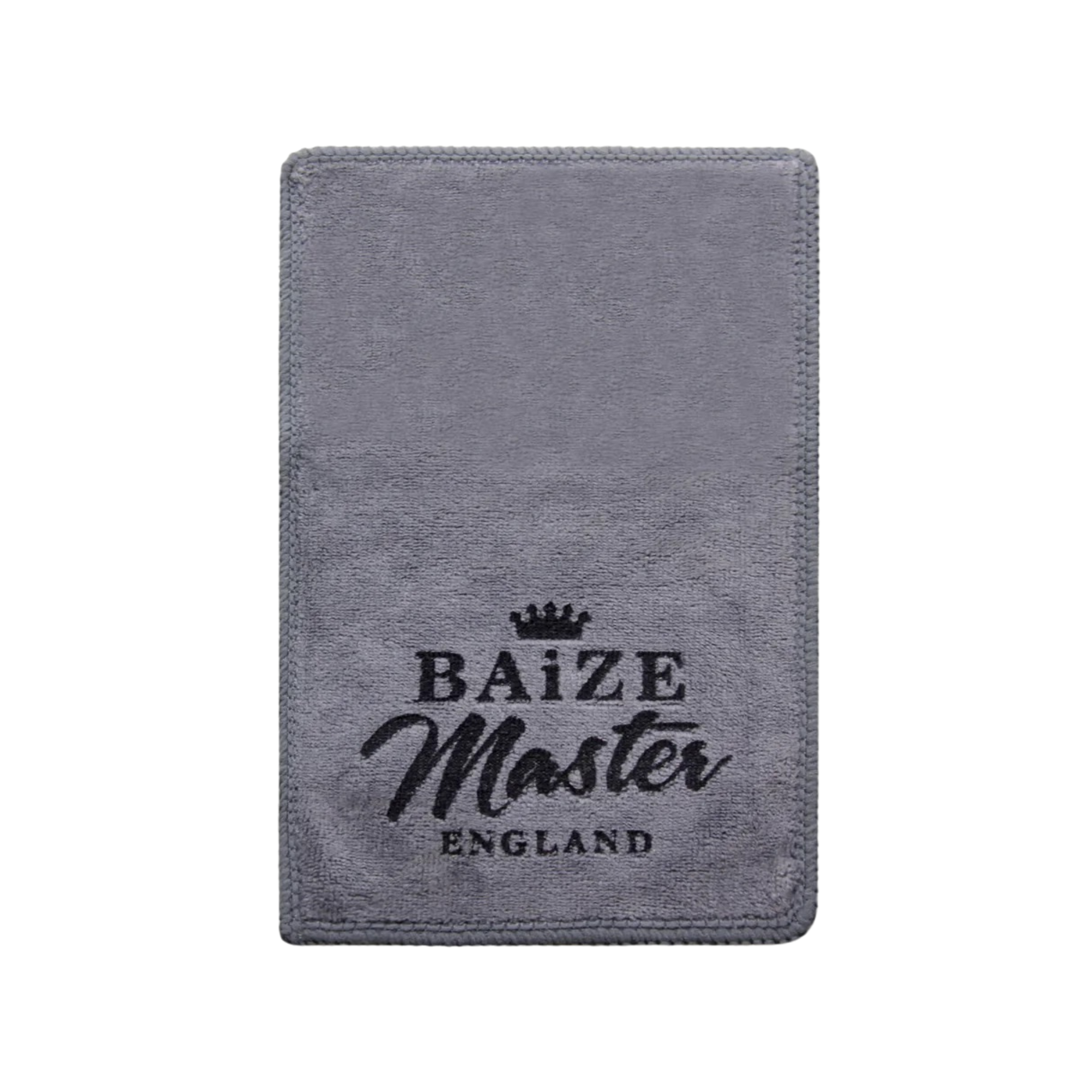 Baize Master Grey Microfibre Snooker & Pool Cue Towel