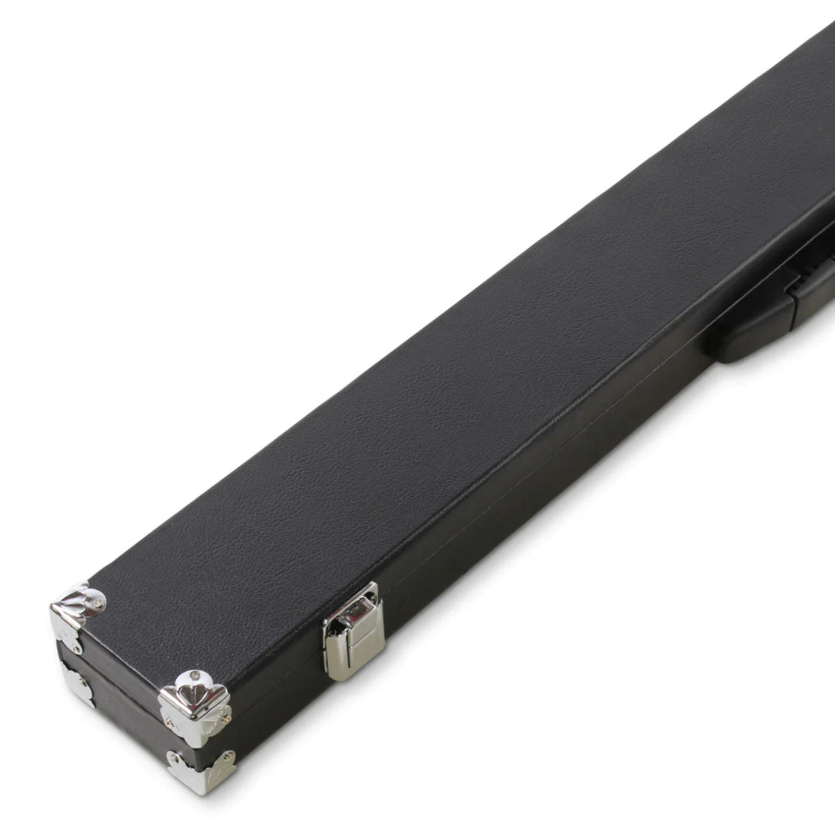 Black 2-Piece Pool/Snooker Cue Case – Hard Case With Reinforced Corner Protection
