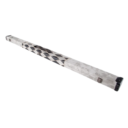 Britannia 3/4 Grey with Black Diamond Cue Case