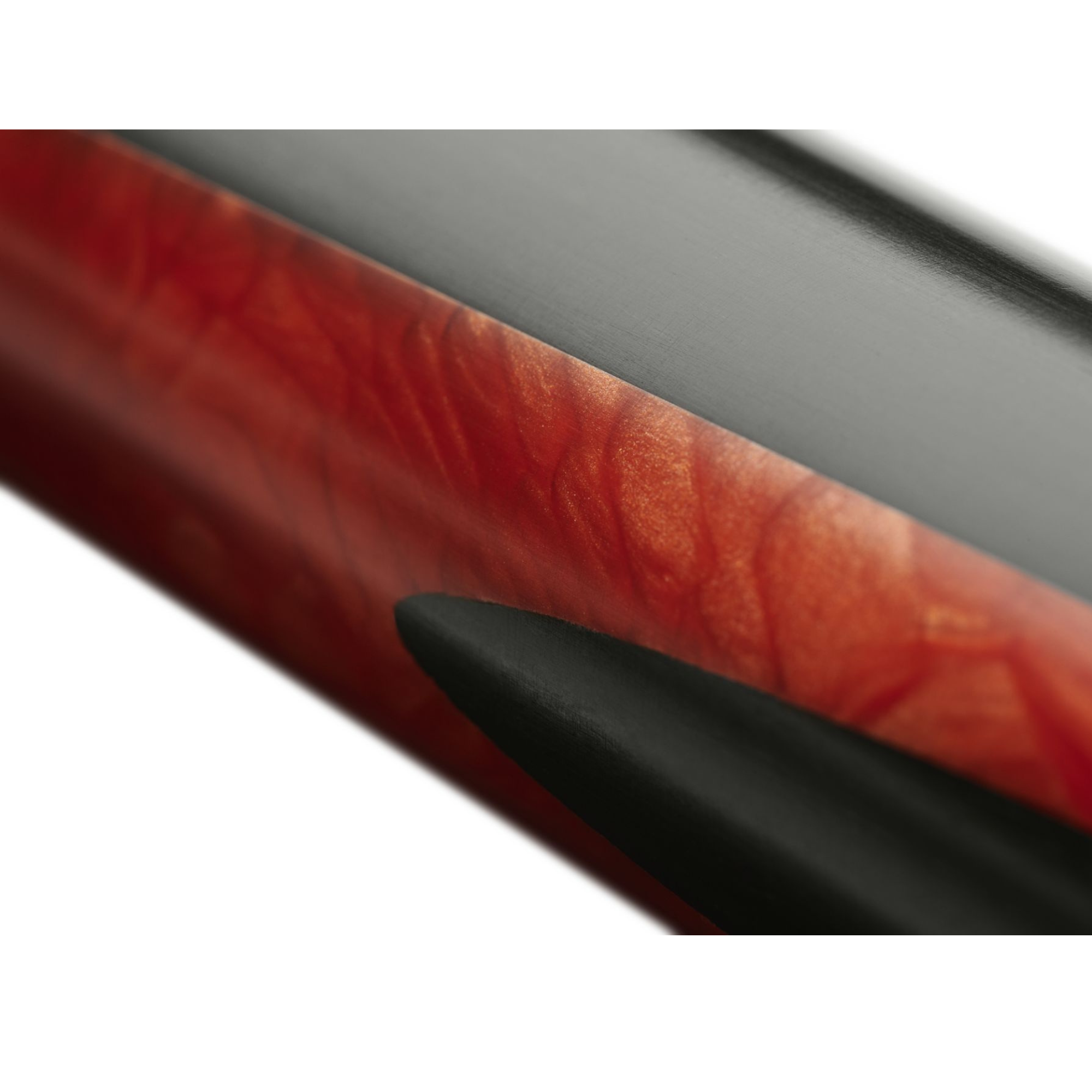 Peradon Merlin Snooker Cue – 58″ ¾ Jointed | Hand Spliced Genuine Ebony | 9.5mm Elkmaster Tip