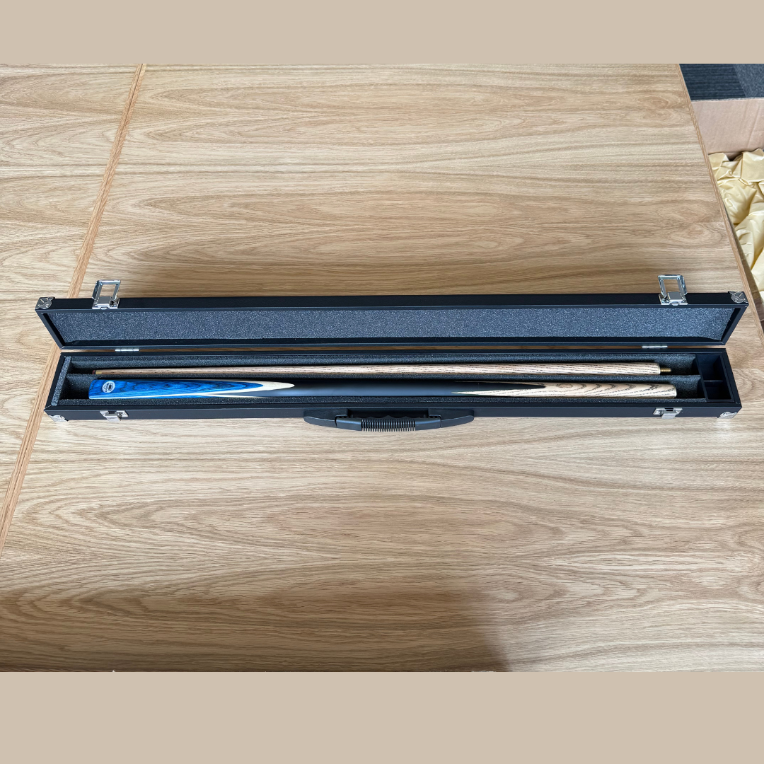 Pro 147 Windsor 2 Piece Ash Snooker Pool Cue and Case Set - 57inch 9.5mm Tip