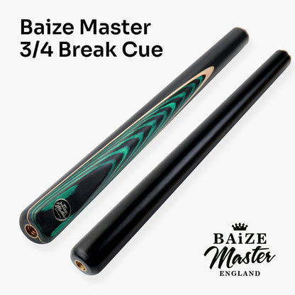 Baize Master Green Crusher 57 Inch ¾ Joint English Pool Break Cue - 11mm Tip – For Breaking Only (Copy) (Copy)