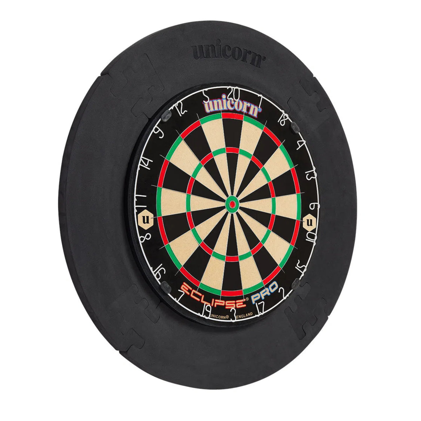 Unicorn Jigsaw Dartboard Surround Black