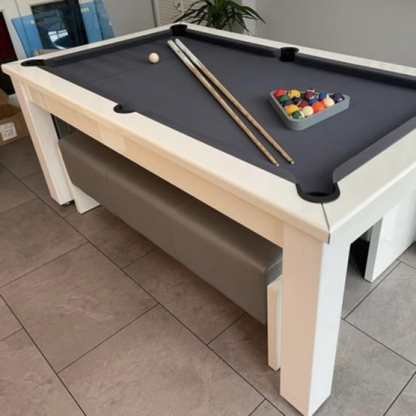 FMF Elixir Pool Dining Table - Gloss White