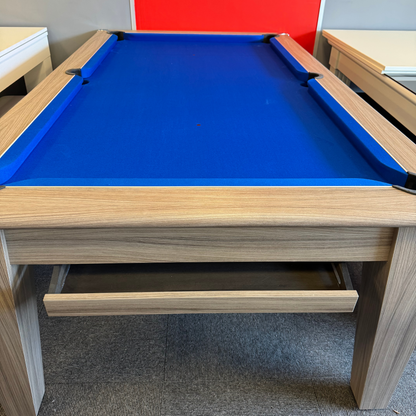 The Richmond Pool Dining Table - Driftwood