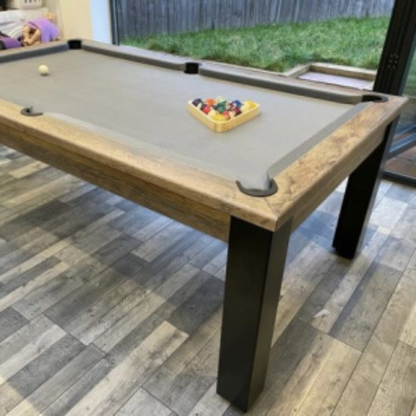 FMF Elixir Pool Dining Table - Distressed Oak